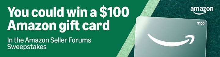 Amazon forum sweepstakes