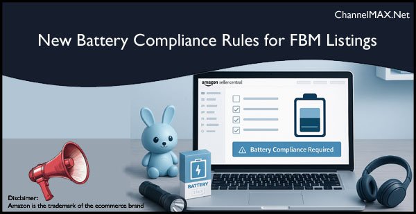 Amazon Enforces New Battery Compliance Rules for FBM Listings