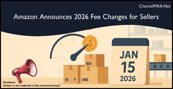 Amazon Announces 2026 Fee Changes for Sellers: What You Need to Know