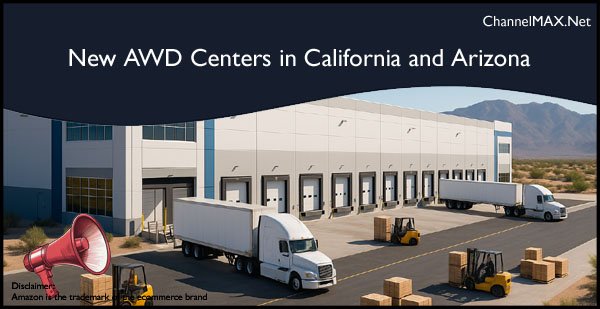 Amazon Opens New AWD Distribution Centers in California and Arizona