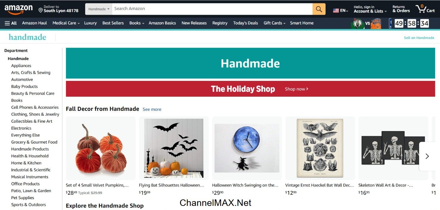 What Is Amazon Handmade