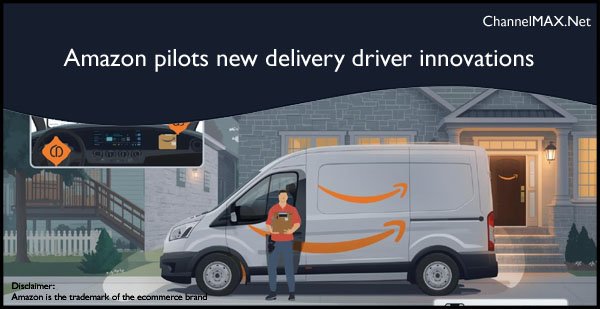 Amazon pilots new delivery driver innovations to improve safety and drop off accuracy