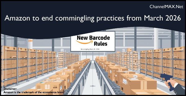 Amazon to end commingling practices across its fulfillment network from March 2026