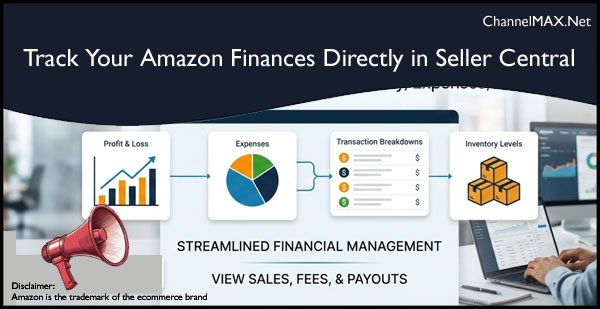 Track Your Amazon Finances Directly in Seller Central