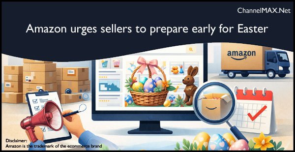 Amazon urges sellers to prepare early for Easter shopping season