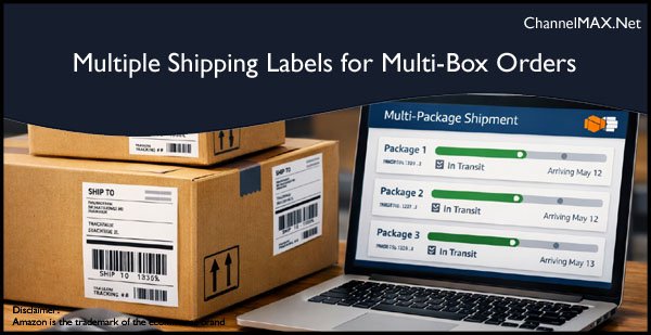 Amazon Enables Multiple Shipping Labels for Multi-Box Orders in Buy Shipping