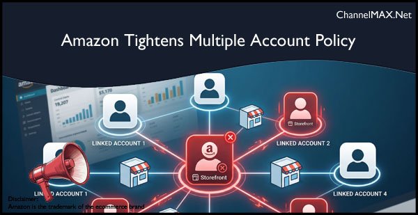 Amazon Tightens Multiple Account Policy, Warns of Linked Account Deactivations