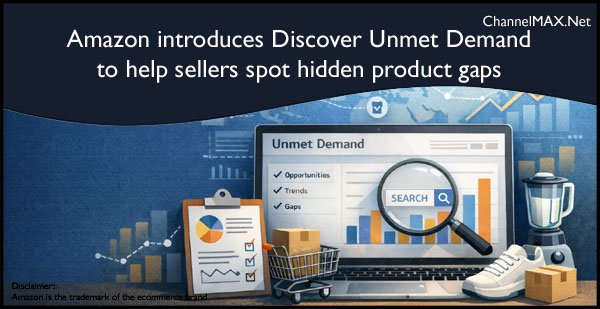 Amazon introduces Discover Unmet Demand to help sellers spot hidden product gaps