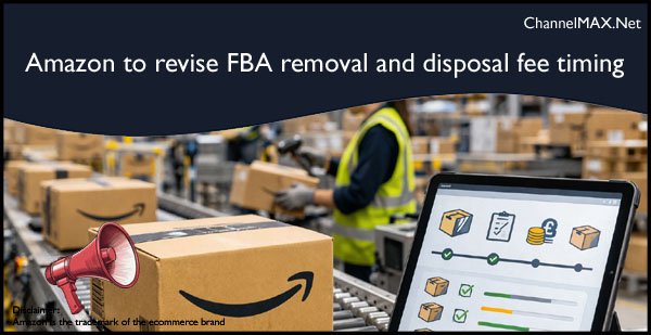 Amazon UK to revise FBA removal and disposal fee timing from May 1