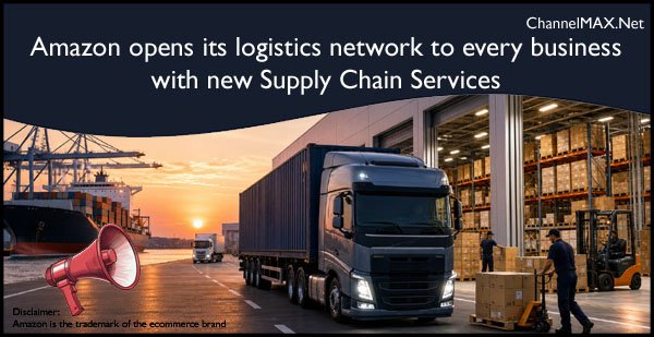 Amazon opens its logistics network to every business with new Supply Chain Services