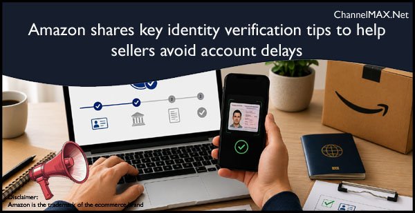 Amazon shares key identity verification tips to help sellers avoid account delays