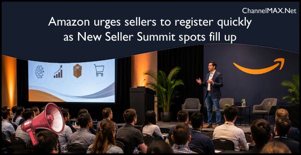 Amazon urges sellers to register quickly as New Seller Summit spots fill up
