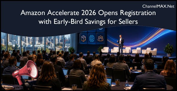 Amazon Accelerate 2026 Opens Registration with Early-Bird Savings for Sellers