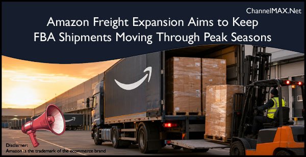 Amazon Freight Expansion Aims to Keep FBA Shipments Moving Through Peak Seasons