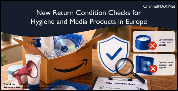 Amazon Introduces New Return Condition Checks for Hygiene and Media Products in Europe