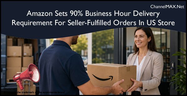 Amazon Sets 90% Business Hour Delivery Requirement For Seller-Fulfilled Orders In US Store