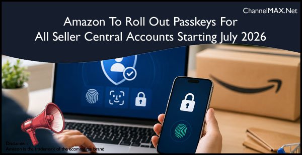 Amazon To Roll Out Passkeys For All Seller Central Accounts Starting July 2026
