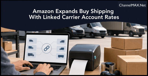 Amazon Expands Buy Shipping With Linked Carrier Account Rates