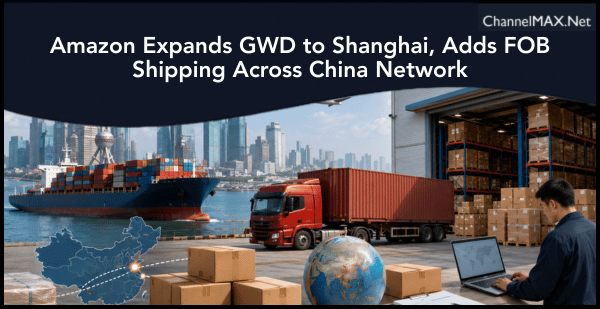 Amazon Expands GWD to Shanghai, Adds FOB Shipping Across China Network