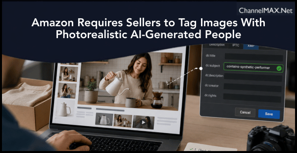 Amazon Requires Sellers to Tag Images With Photorealistic AI-Generated People
