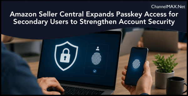 Amazon Seller Central Expands Passkey Access for Secondary Users to Strengthen Account Security