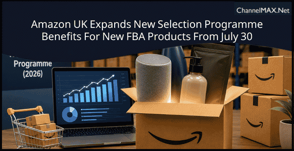 Amazon UK Expands New Selection Programme Benefits For New FBA Products From July 30