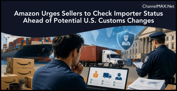 Amazon Urges Sellers to Check Importer Status Ahead of Potential U.S. Customs Changes