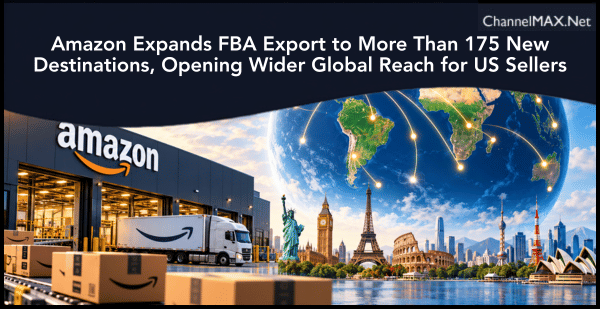 Amazon Expands FBA Export to More Than 175 New Destinations, Opening Wider Global Reach for US Sellers