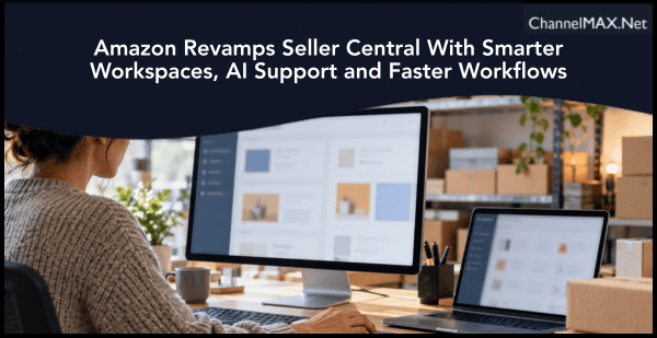 Amazon Revamps Seller Central With Smarter Workspaces, AI Support and Faster Workflows